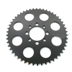 Kettenrad Stahl schwarz 50 Zähne für Kawasaki AE 50, 80, AR KLX 110, Suzuki DR-Z LT TS MG00094233