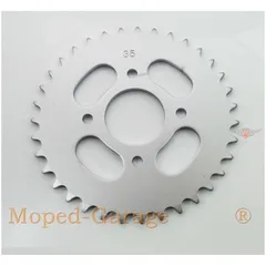 Kettenrad Presto Aluminium 35 Zähne 4 Loch für KTM 505, Garelli Cross 40, Hercules Optima Prima 1-6, MP 2, 4, MF 3, M 6, HR Hobb