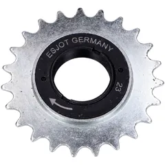 Freewheel sprocket Esjot steel 23 teeth for Kreidler Flory MF 2 MP 2, Piaggio Ciao S MG00094379