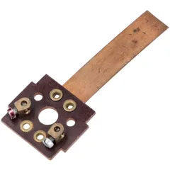 Rectangular copper switch plate for Zündapp, Kreidler, Hercules, Puch, Miele, DKW, Rixe MG00992223