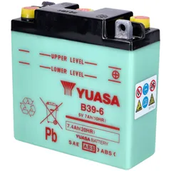 Akku Batterie 6V 7Ah B39-6 leer ohne Säurepack MGL-00004254