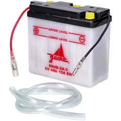 Akku Batterie 6N4B-2A-3 6V 4Ah für Yamaha DT 50 MX RD Mokick KKR, Simson KR51, Suzuki TS 50 X MGL-00004289