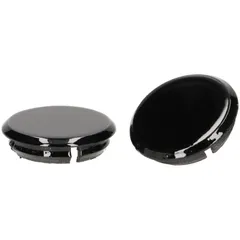 Abdeckkappen-Set Spiegellöcher Moto Nostra, Nero Deciso für Vespa GTS 125 Keyless GTS 300 HPE Keyless MN4592K94