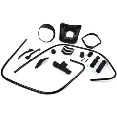 Styling-Kit Moto Nostra "Black Collection" schwarz matt für Vespa GTS300 (2016-2018), Vespa GTS 125 (2016-2018) MN7300MB
