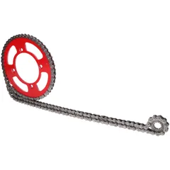 chain kit 11/51 teeth red for Beta RR 50 Enduro 05- MST-KS-1S-198