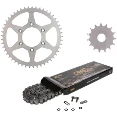 chain kit AFAM XS-Ring 15/49 teeth for Aprilia RX125 08-10 MST-KS-A-185