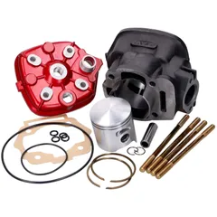Zylindersatz Zylinderkit MVT Iron Max 75ccm für Piaggio / Derbi Motor D50B MVT-IM20