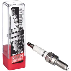 Zündkerze Naraku Iridium 10-R8-LIR (CR8EIX) mit schraubbaren Kerzenstecker Anschluss NK10-R8-LIR