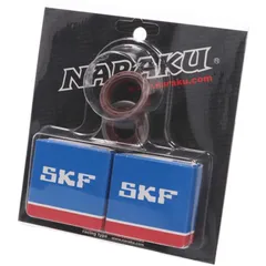 crankshaft bearing set Naraku SKF C3 metal cage for Minarelli AM NK102.90