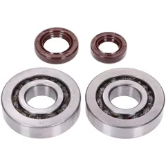 crankshaft bearing set Naraku SKF, FKM Premium C3 metal cage for Kymco, SYM vertical NK104.25