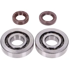 crankshaft bearing set Naraku SKF, FKM Premium C3 metal cage for Piaggio NK104.31