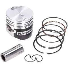 Kolben Satz Naraku V.2 50ccm D=39,00mm 13mm für Piaggio 4T 2V NK104.48