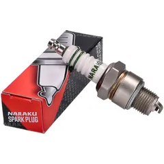 Zündkerze Naraku 14-PR7-SS (BPR7HS) mit schraubbaren Kerzenstecker Anschluss NK14-PR7-SS