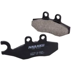 Bremsklötze Bremsbeläge Naraku organisch für Piaggio X7, X9, X-Evo, MP3, Vespa 946, GTS, GTV NK430.03
