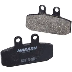 Bremsklötze Bremsbeläge Naraku organisch für Aprilia, Honda, Derbi, Malaguti NK430.06