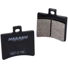 Bremsbeläge Naraku organisch für Aprilia SR50, Scarabeo, Baotian BT49QT NK430.16