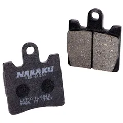Bremsklötze Bremsbeläge Naraku organisch für Suzuki AN Burgman 250, 400 -2006, SYM GTS 250 Joymax -2006 NK430.18