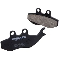 Bremsklötze Bremsbeläge Naraku organisch für Aprilia, Gilera, MBK, Yamaha NK430.20
