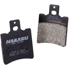 Bremsklötze Bremsbeläge Naraku organisch für Yamaha, Peugeot, MBK, Aprilia, Atala, Alfer NK430.29