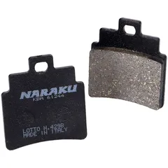 Bremsklötze Bremsbeläge Naraku organisch für Kymco KXR, MXU, Maxxer, SYM, SMC, SYM GTS NK430.30