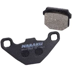 Bremsklötze Bremsbeläge Naraku organisch für Aprilia, Hyosung, Peugeot, Derbi, Piaggio, TGB NK430.31
