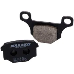 Bremsklötze Bremsbeläge Naraku organisch für Aprilia RS4, Derbi GPR, Motorhispania RX, Pegasus R50X, Rieju MRT NK430.46