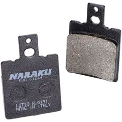 Bremsklötze Bremsbeläge Naraku organisch für Aprilia AF1, RS 125, Keeway, Hyosung Boomer NK430.52