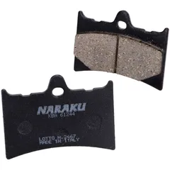Bremsklötze Bremsbeläge Naraku organisch für Aprilia AF1 Futura 125, RS 125 NK430.58