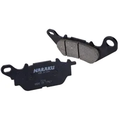 Bremsbeläge Naraku organisch für Voge SR1, Yamaha Crypton, Delight, N-Max, Tricity, Vity XC, XSR, YBR, YS NK430.67