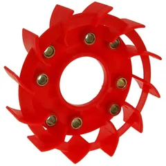 Keilriemenscheibe Lüfterrad Naraku Racing rot für Kymco, Baotian, GY6 50, 139QMB NK800.11