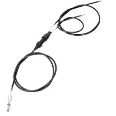 throttle cable Naraku PTFE with distributor for Piaggio NRG, ZIP, Liberty, Gilera Runner, Stalker, Derbi Atlantis 50ccm 2-Speed