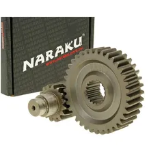 Getriebe sekundär Naraku Racing 16/37 +25% für GY6 125/150ccm 152/157QMI NK900.98