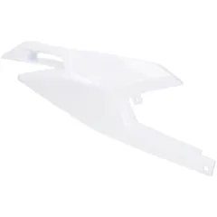 Seitenabdeckung rechts hinten OEM weiß für Aprilia RX, SX, Derbi Senda, Gilera RCR, SMT 50 Euro4 2018- PI-2B004329000W0B
