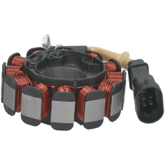 Ankerplatte Spule Lichtmaschine Stator OEM für Aprilia, Piaggio, Gilera mit Piaggio Einspritzung (Purejet) PI-638610