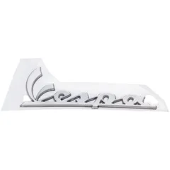 Emblem Logo Schild / Schriftzug "Vespa" OEM für Beinschild für Vespa GT, LX, LXV, S, GTS, GTV PI-656219
