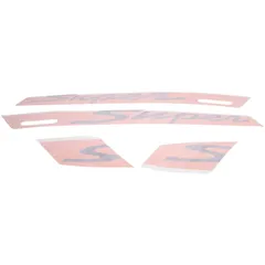 decal set / sticker set "Super" OEM orange color for Vespa GTS Super Sport 85/B PI-67333600A4