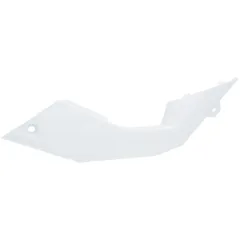 Sattel Verkleidung unter Sitzbank links OEM weiß für Aprilia RX, SX 06-17 PI-86108300W0B