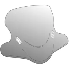 Verkleidung Windschild Puig City Touring smoke universal PUI0572H