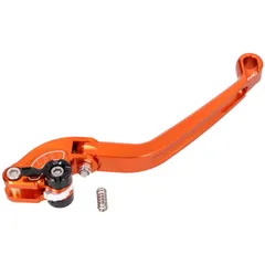 front brake lever Puig 2.0 adjustable, folding - orange black PUI160-TN