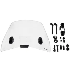 Windschild Puig Trafic transparent / klar für Piaggio Beverly 300ie / 400ie 2022- PUI20222W