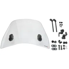 windshield Puig Trafic clear / transparent for Kymco Agility City 50, 125 2020- PUI20529W