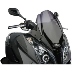 Verkleidung Windschild Puig V-Tech Sport dark smoke für Kymco Downtown 125i, 300i ABS 09-14 PUI5522F