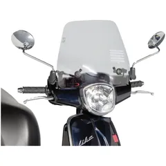 Verkleidung Windschild Puig Trafic smoke für Kymco Like 50, 125, 200i (09-14) PUI5670H