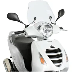 windshield Puig Trafic transparent / clear for Honda Passion 125 (06-14) PUI5673W