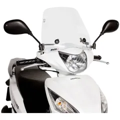 Verkleidung Windschild Puig Trafic transparent / klar für Honda NSC Vision 50, 110 (11-14) PUI5894W