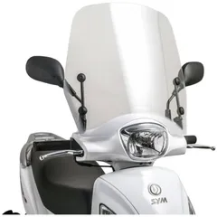 windshield Puig T.S. transparent / clear for SYM Symphony S, SR 50, 125, 150 PUI6257W