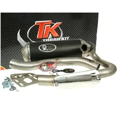 Schalldämpfer Auspuff Turbo Kit Quad / ATV für Suzuki LZ, LTZ 400, Kawasaki KFX 400 Q4T11-N