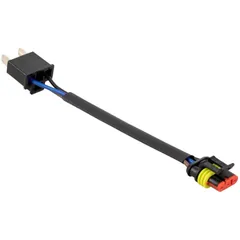 Adaptor Cable SIP for conversion to PIAGGIO LED head light for Vespa Primavera, Sprint, GTS, GTS Super, GT, GT L 50-300cc 2T, 4T