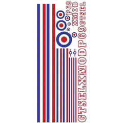 Aufkleberdekorset SIP "MOD" 47515