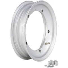 Felge Schlauchlos Breitreifen SIP für 110, 70-11 Reifen für Vespa 50-125, PV, ET3, PK, S, XL, XL2, 125 GT-TS, 150 GL, GS VS5T, S